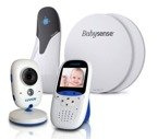 Niania wideo LUVION EASY z monitorem oddechu Babysense 5