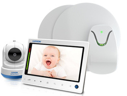 Elektroniczna niania LUVIONO PRESTIGE TOUCH 3 + monitor oddechu BABYSENSE 7 (Wyrób medyczny)