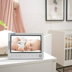 Elektroniczna niania LUVIONO PRESTIGE TOUCH 3 + monitor oddechu BABYSENSE 7 (Wyrób medyczny)