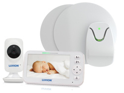 Zestaw Niania LUVION Icon Deluxe White Edition + monitor oddechu Babysense 7 (Wyrób medyczny)